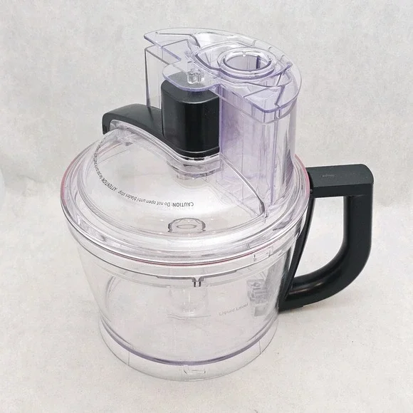 OEM KitchenAid Food Processor 13 Cup Work Bowl & Lid Only Replacement KFP1333OB - Picture 2 of 9